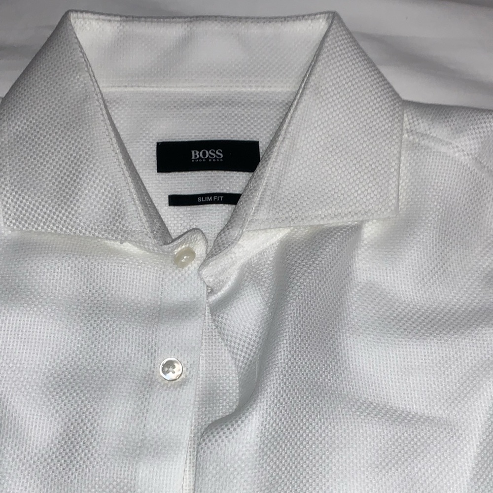 Hugo Boss White Dress Shirt